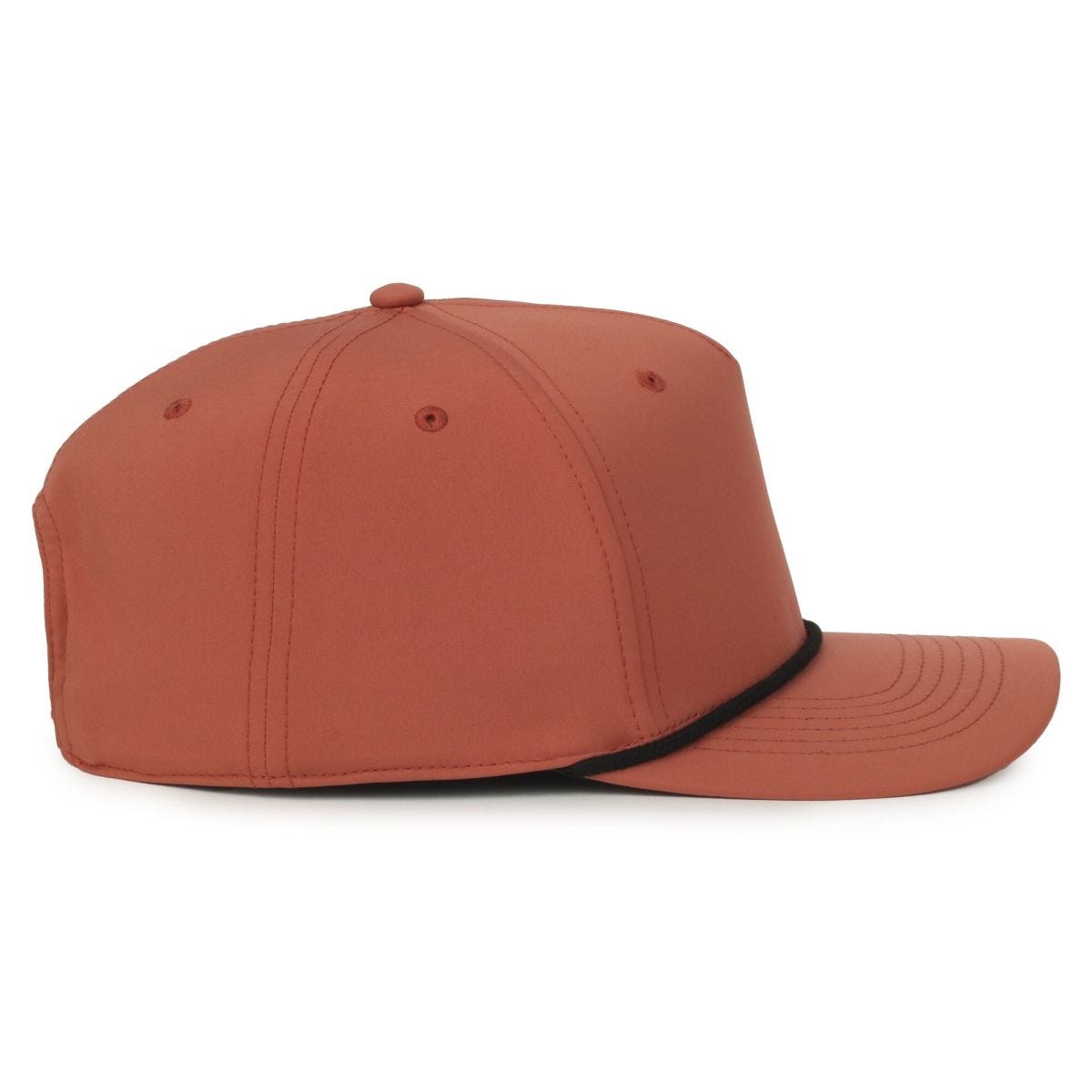 Oc Sports Oc558 Recycled Solid Back Cord Cap - Rust Black