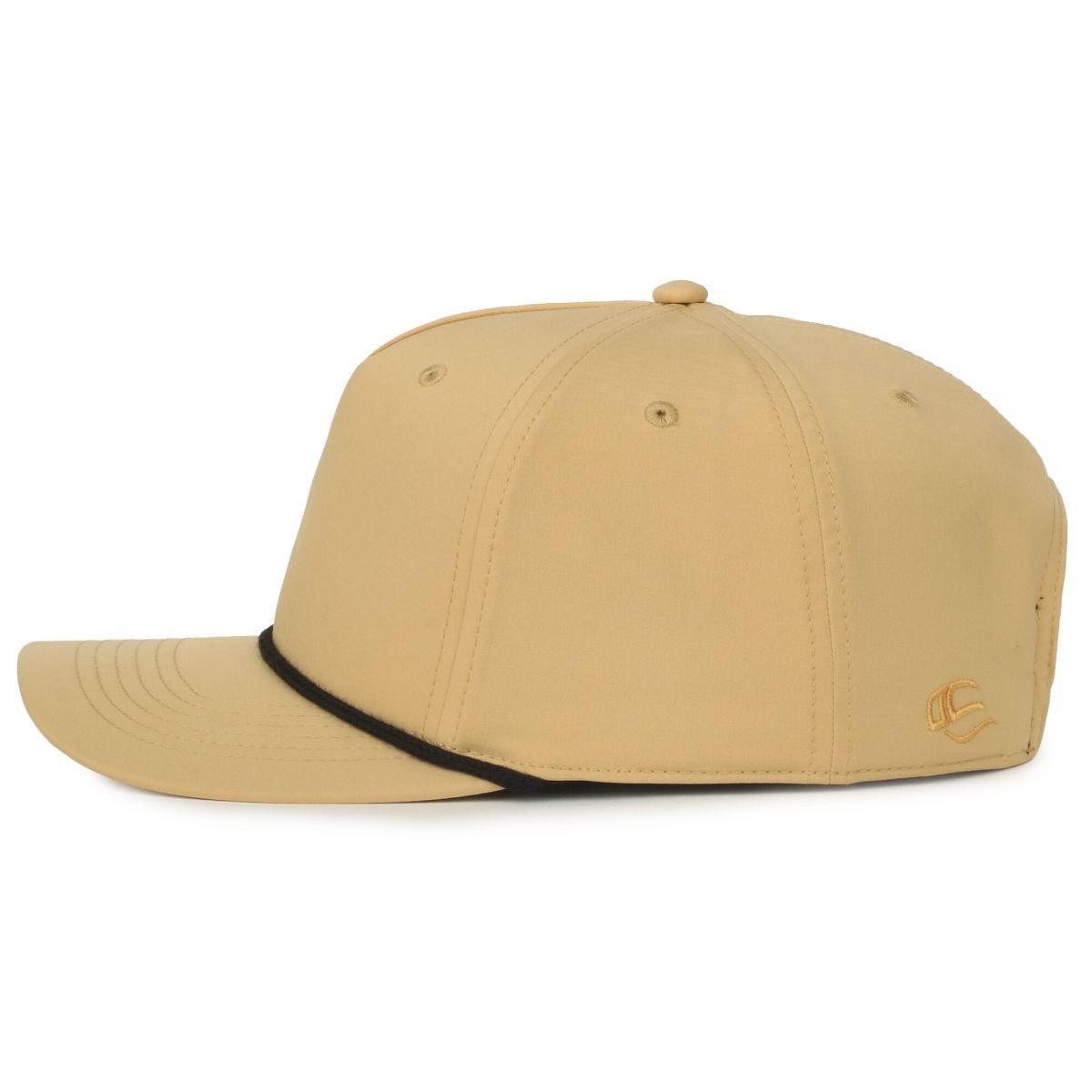 Oc Sports Oc558 Recycled Solid Back Cord Cap - Wheat Black