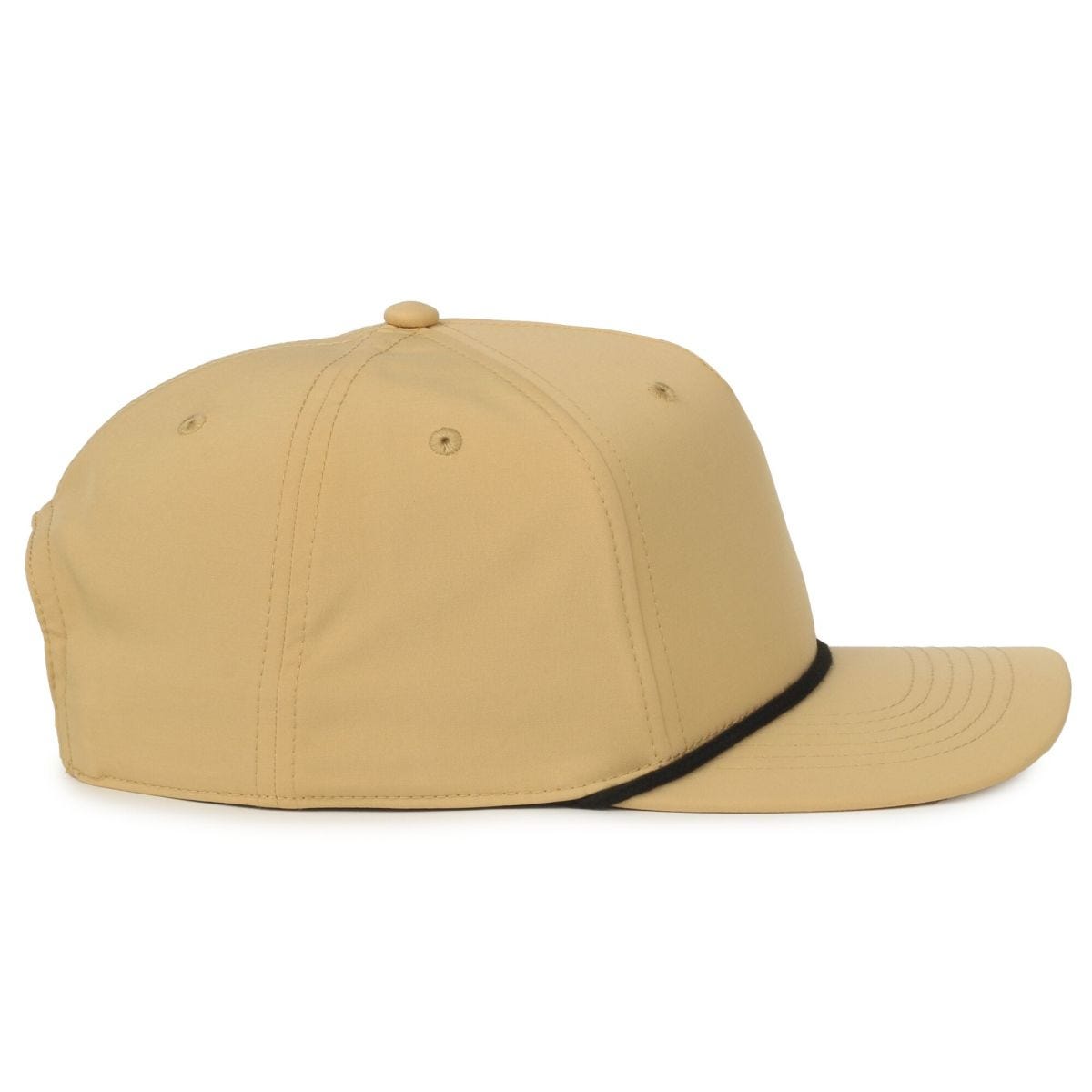 Oc Sports Oc558 Recycled Solid Back Cord Cap - Wheat Black