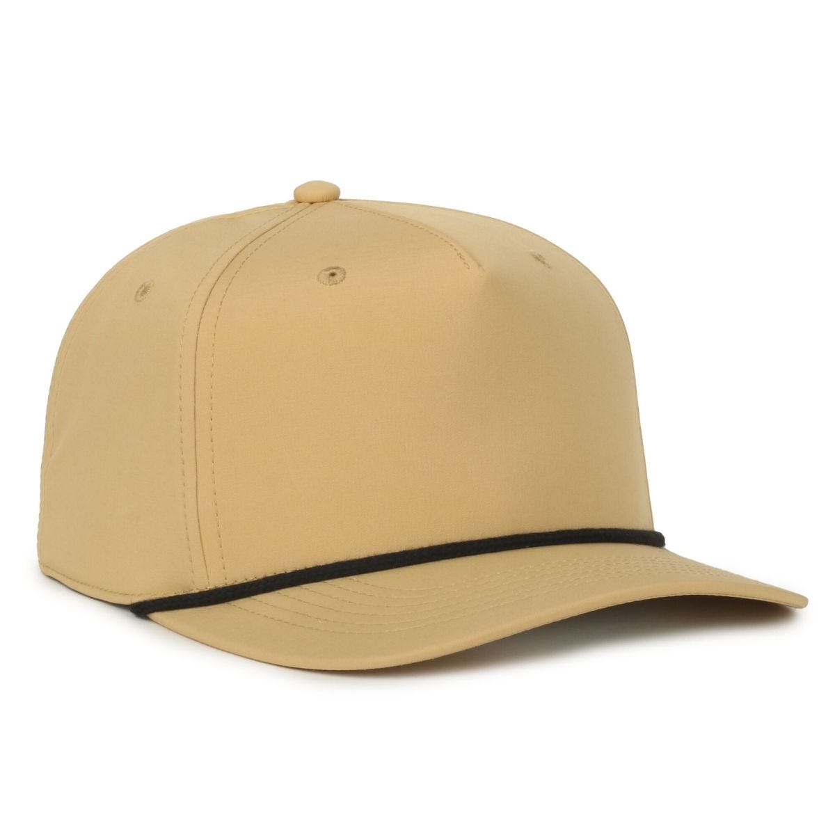 Oc Sports Oc558 Recycled Solid Back Cord Cap - Wheat Black