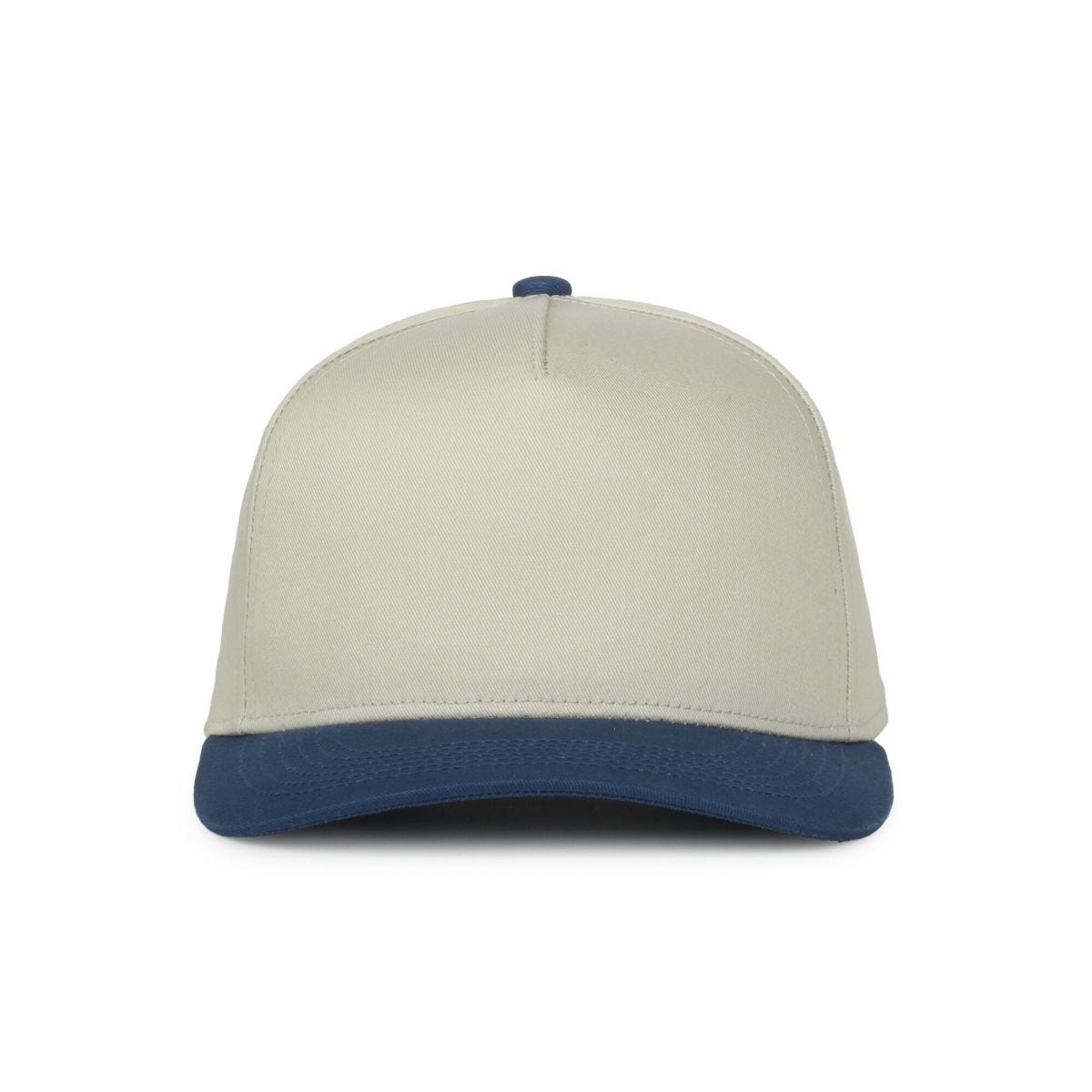 Oc Sports Oc560 Two-tone 5-panel Cap - Ivory Royal