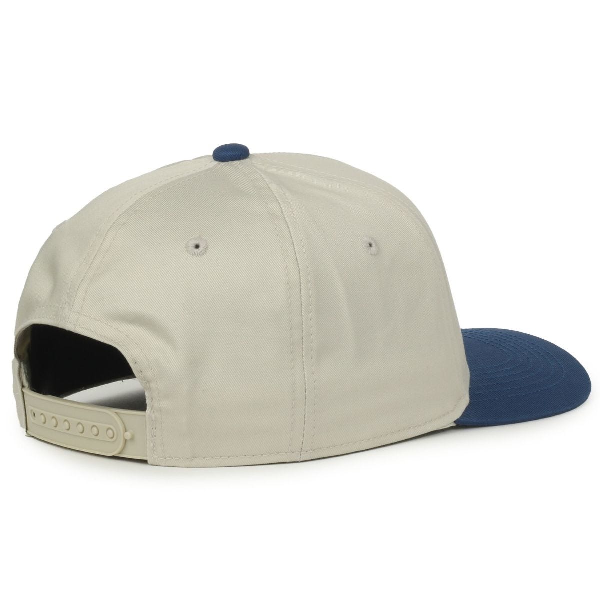 Oc Sports Oc560 Two-tone 5-panel Cap - Ivory Royal