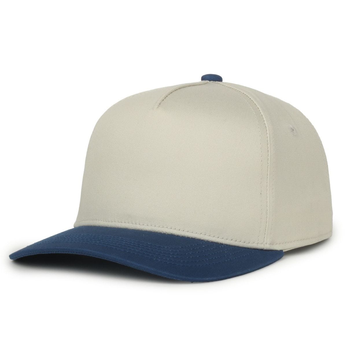Oc Sports Oc560 Two-tone 5-panel Cap - Ivory Royal