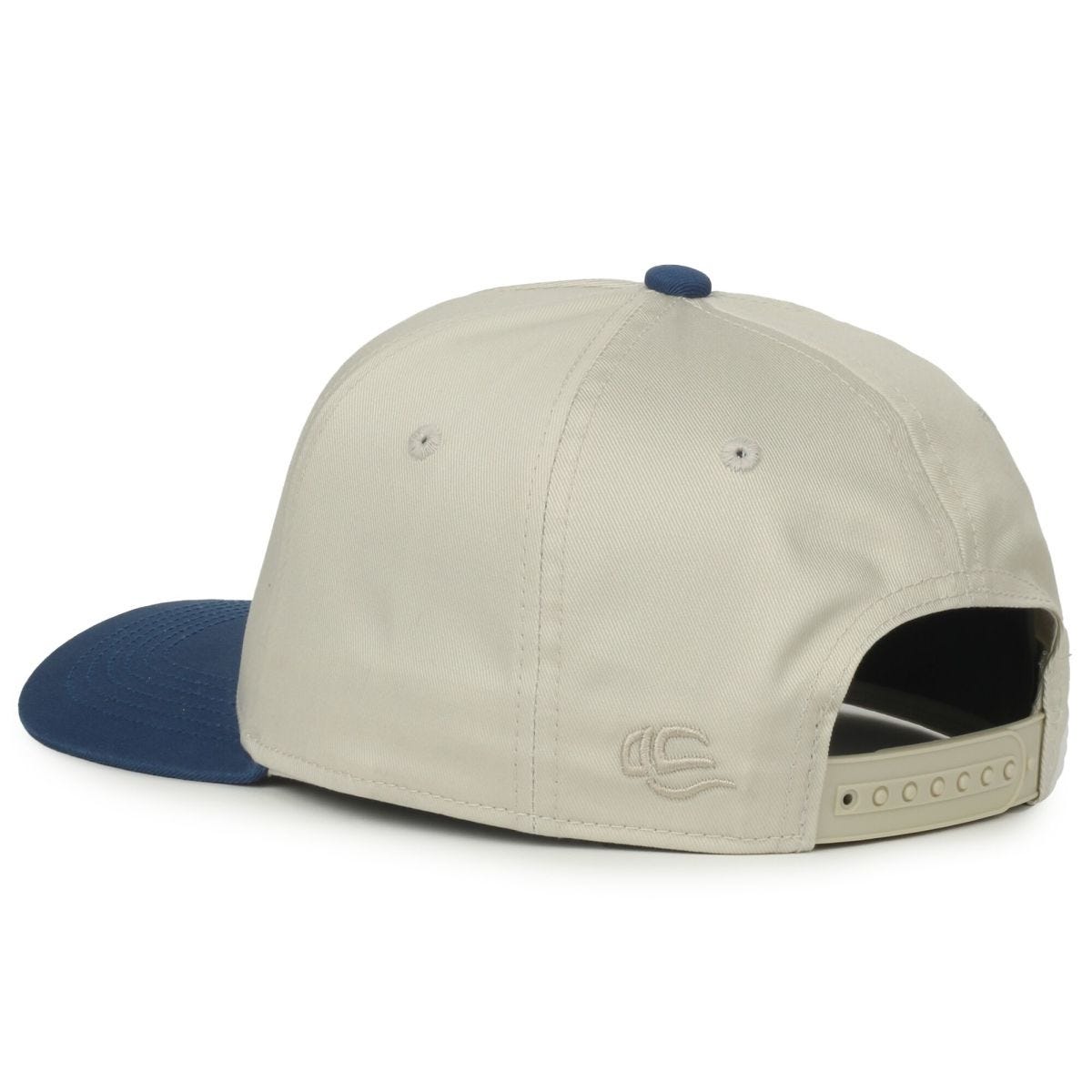 Oc Sports Oc560 Two-tone 5-panel Cap - Ivory Royal