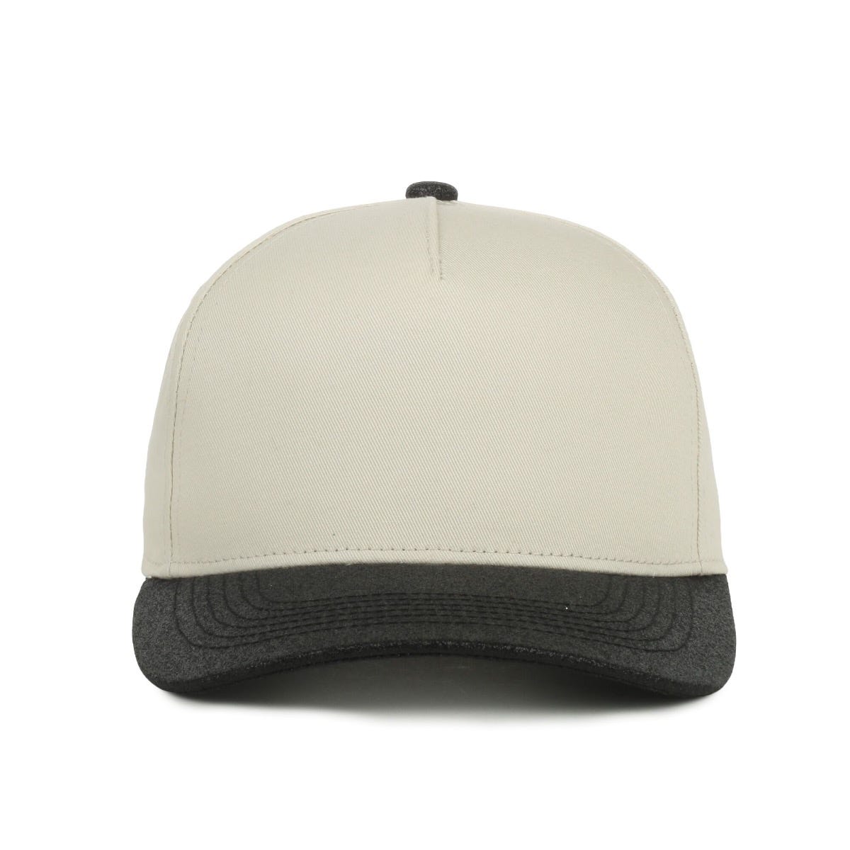 Oc Sports Oc560gltr Two-tone 5-panel Glitter Cap - Ivory Onyx