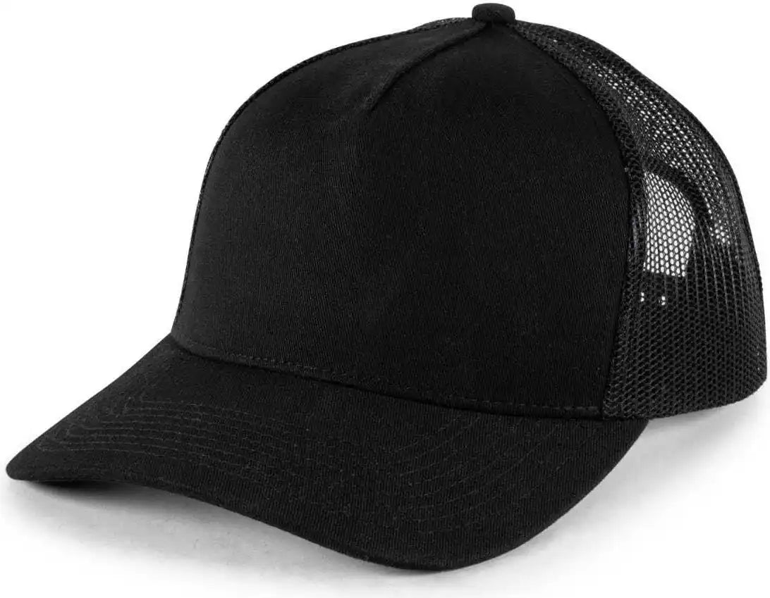 Oc Sports Oc571 Slight Pre-curved Visor with Mesh Back Cap - Black - 6 7/8’’ - 7 1/2’’