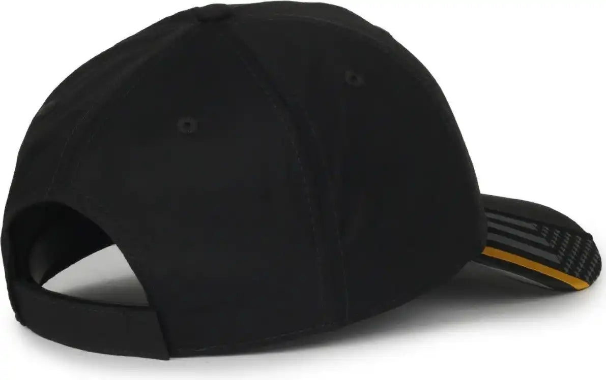 Oc Sports Oc601 Performance Service Flag Insert Cap - Black Disp2 - Osfm