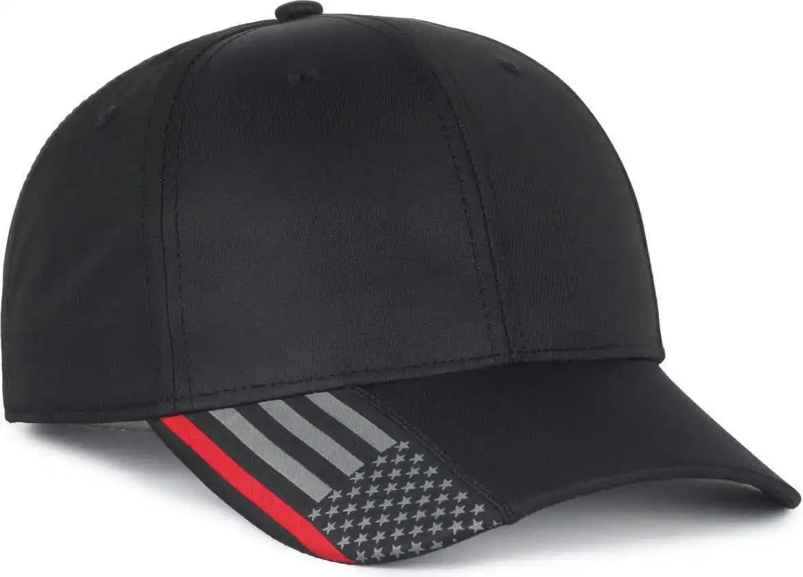 Oc Sports Oc601 Performance Service Flag Insert Cap - Black Fire2 - Osfm