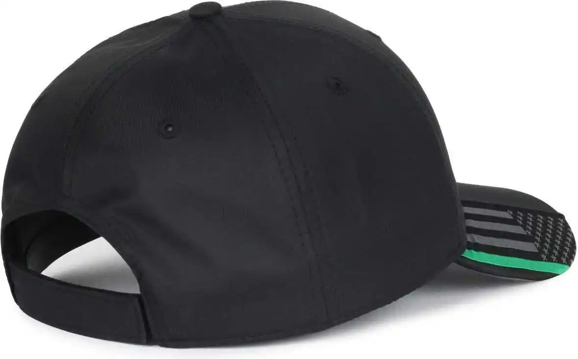 Oc Sports Oc601 Performance Service Flag Insert Cap - Black Mlty2 - Osfm