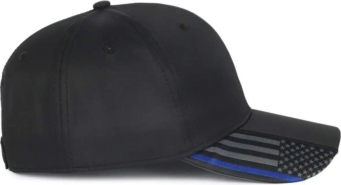 Oc Sports Oc601 Performance Service Flag Insert Cap - Black Polc2 - Osfm