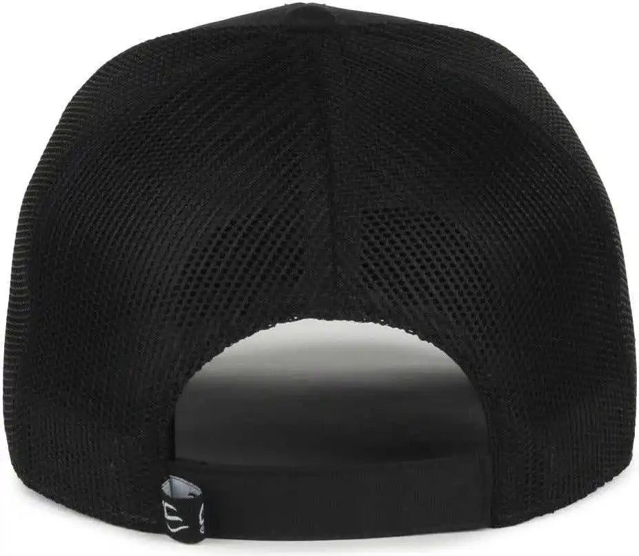 Oc Sports Oc601m Performance Service Flag Insert Mesh Back Cap - Black Fire - Osfm
