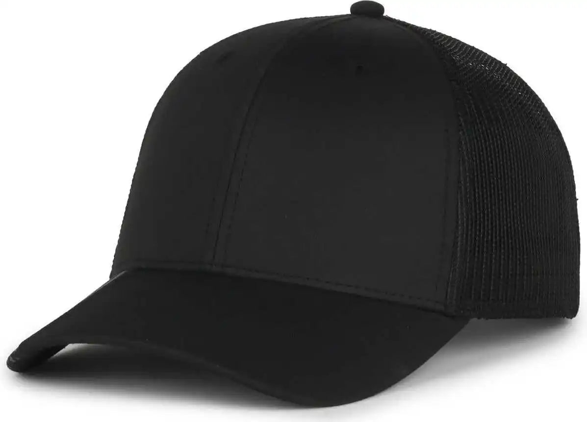 Oc Sports Oc601m Performance Service Flag Insert Mesh Back Cap - Black Police - Osfm