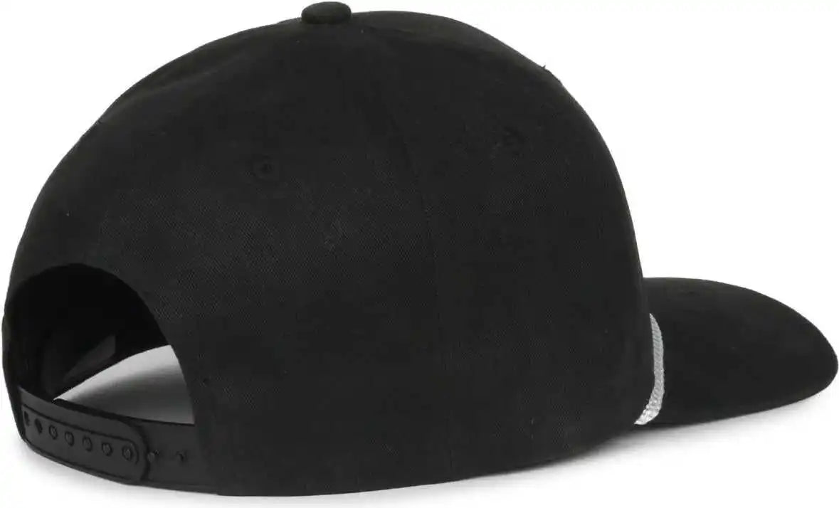 Oc Sports Oc602 Modern Solid with Cord Cap - Black - Osfm