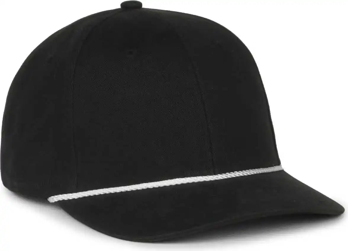 Oc Sports Oc602 Modern Solid with Cord Cap - Black - Osfm