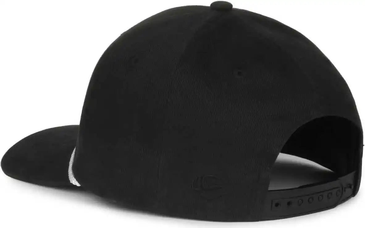 Oc Sports Oc602 Modern Solid with Cord Cap - Black - Osfm