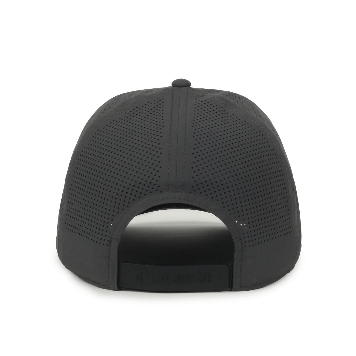 Oc Sports Oc660 Perforated Performance Cord Cap - Dark Grey Black