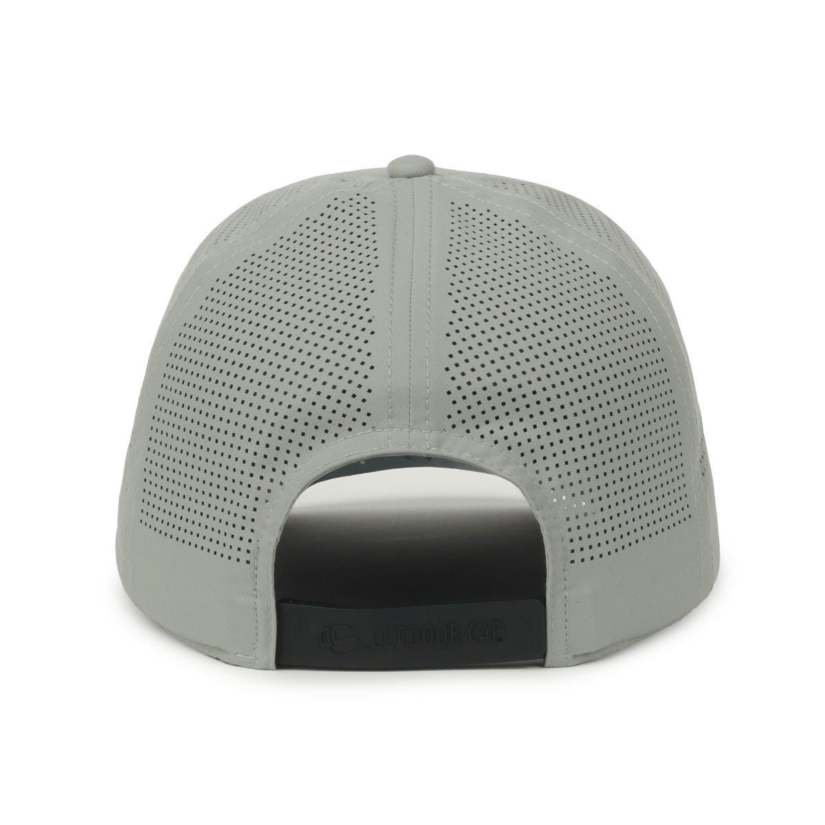 Oc Sports Oc660 Perforated Performance Cord Cap - Light Grey Black