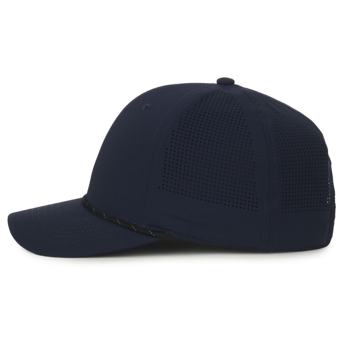 Oc Sports Oc660 Perforated Performance Cord Cap - Navy Black