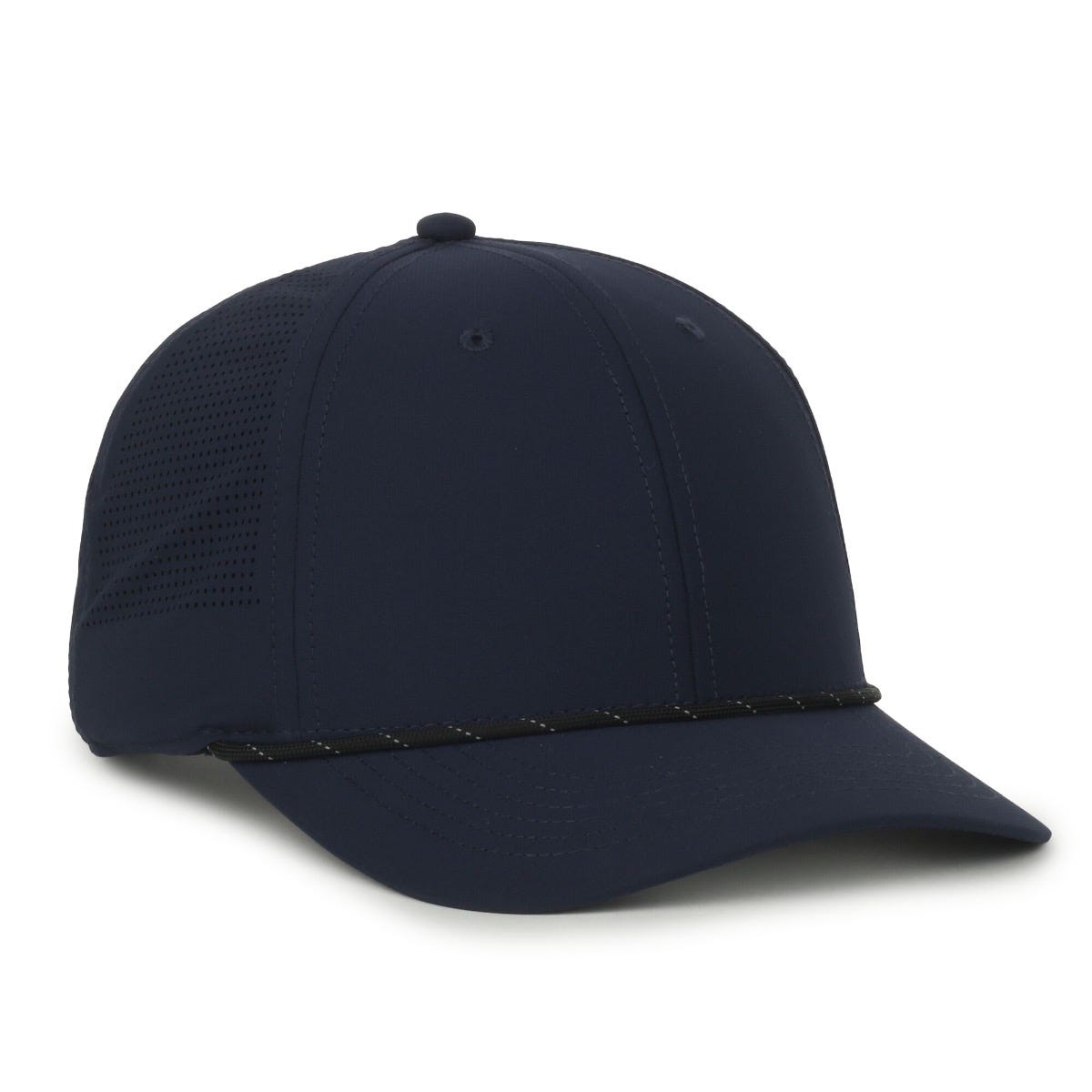 Oc Sports Oc660 Perforated Performance Cord Cap - Navy Black