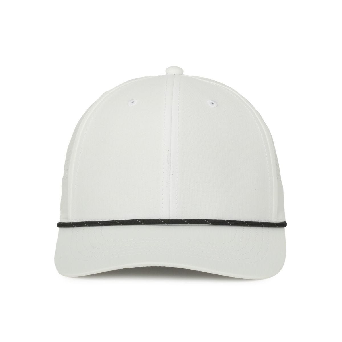Oc Sports Oc660 Perforated Performance Cord Cap - White Black