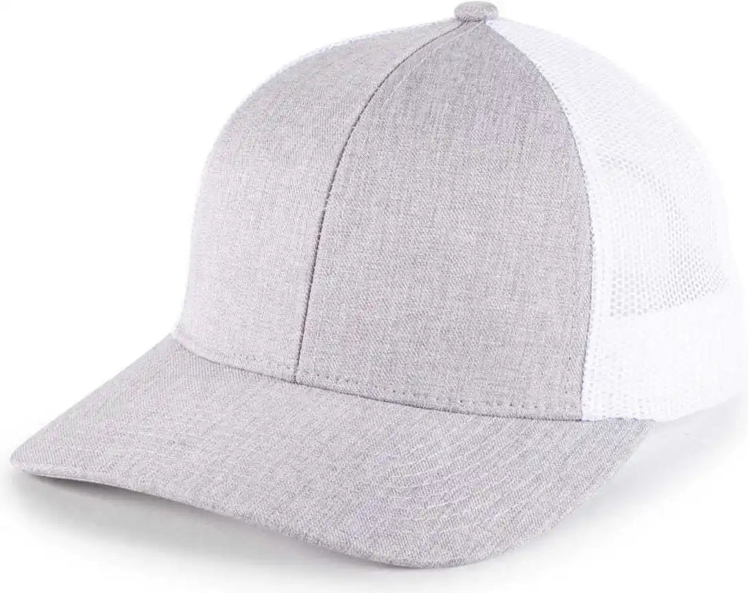 Oc Sports Oc770l Heathered Adjustable Mesh Back Cap - Fossil White - Light Gray / 6 7/8’’ - 7 1/2’’