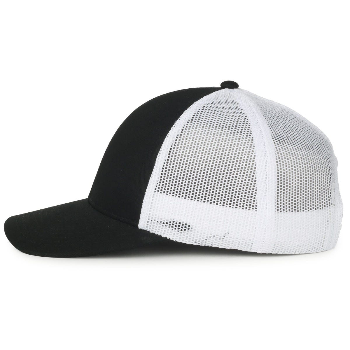 Oc Sports Oc770l Ladies Trucker Mesh Back Cap - Black White
