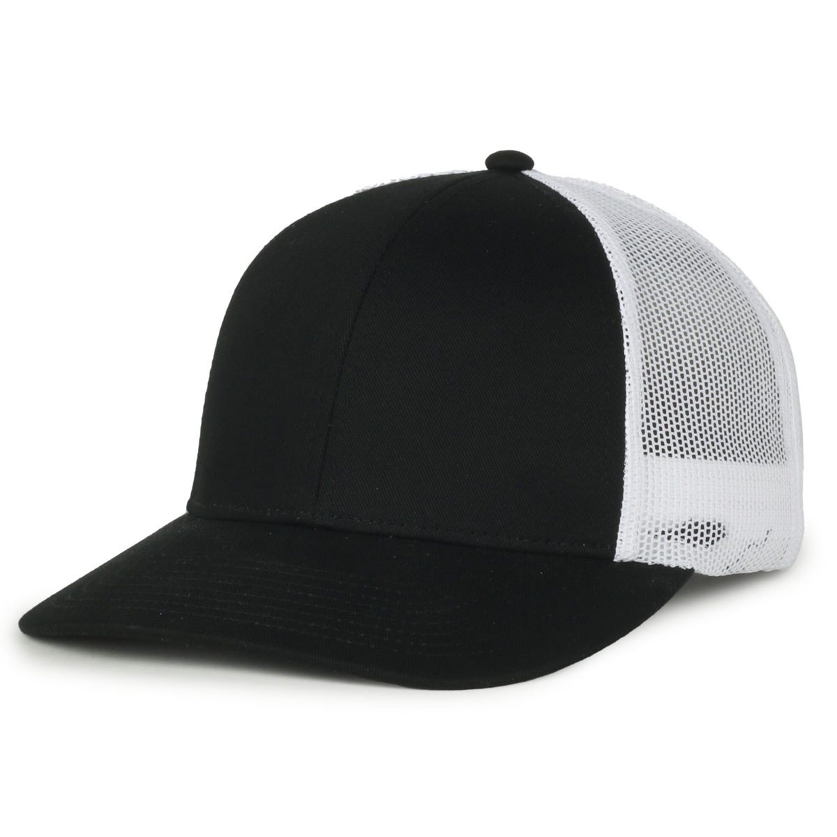 Oc Sports Oc770l Ladies Trucker Mesh Back Cap - Black White