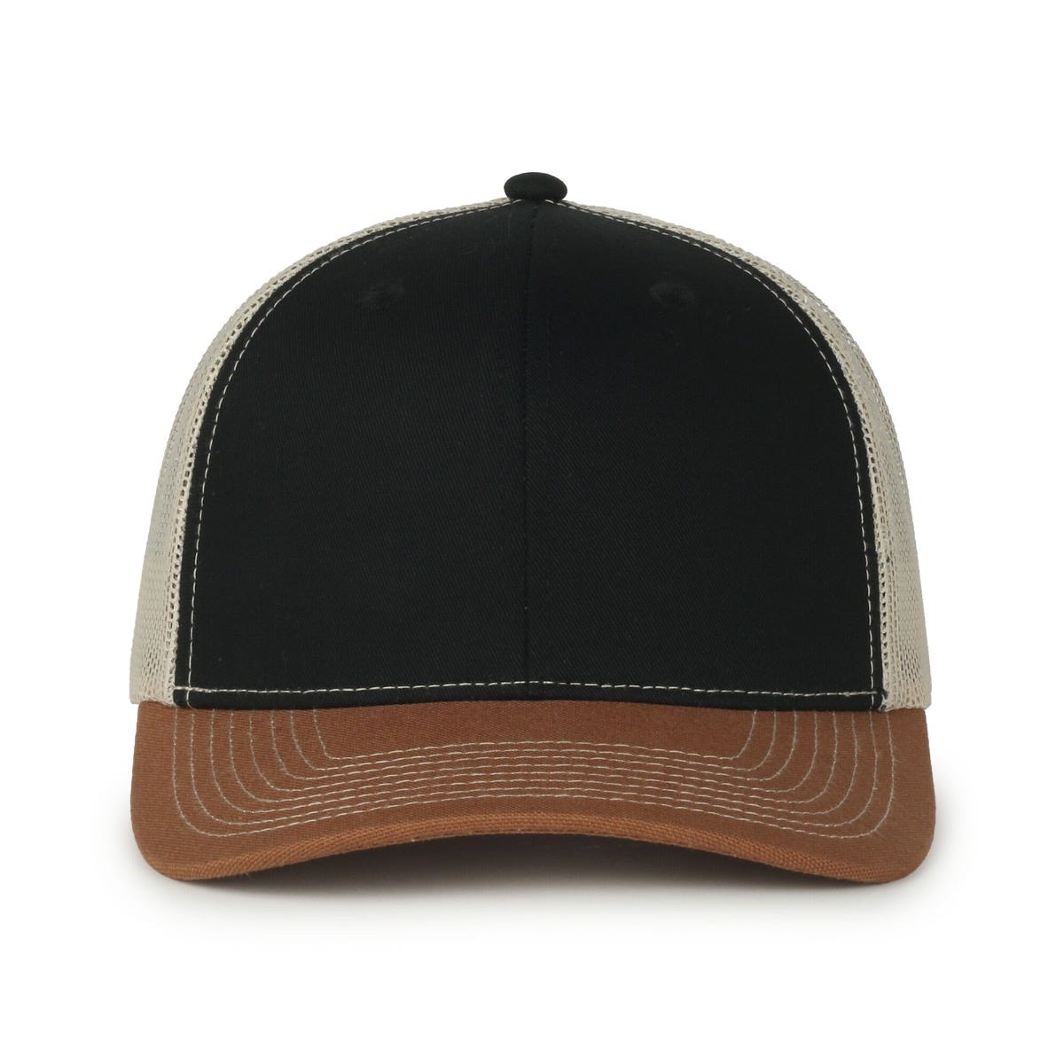 Oc Sports Oc771 Adjustable Mesh Back Cap - Black Stone Duk