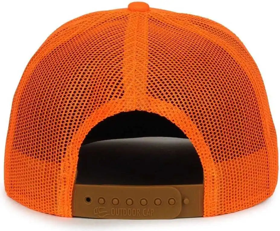 Oc Sports Oc771 Adjustable Mesh Back Cap Blaze Old Gold / 6 7/8’’ 7 1/2’’