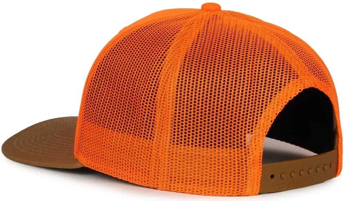 Oc Sports Oc771 Adjustable Mesh Back Cap Blaze Old Gold / 6 7/8’’ 7 1/2’’