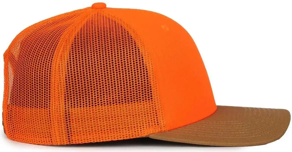 Oc Sports Oc771 Adjustable Mesh Back Cap Blaze Old Gold / 6 7/8’’ 7 1/2’’