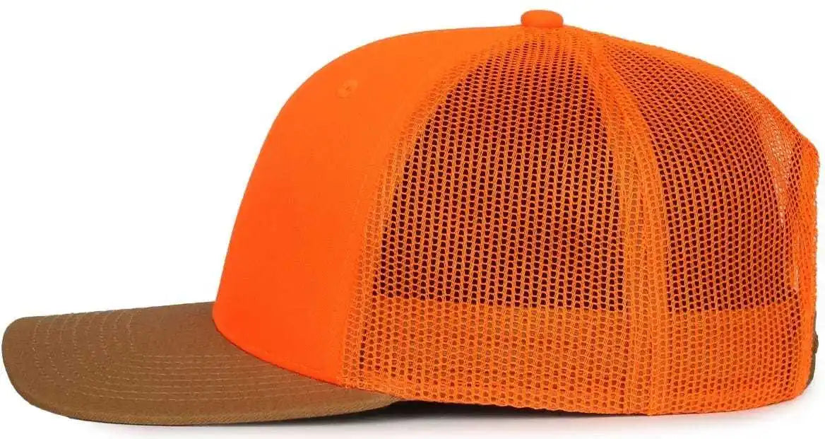Oc Sports Oc771 Adjustable Mesh Back Cap Blaze Old Gold / 6 7/8’’ 7 1/2’’
