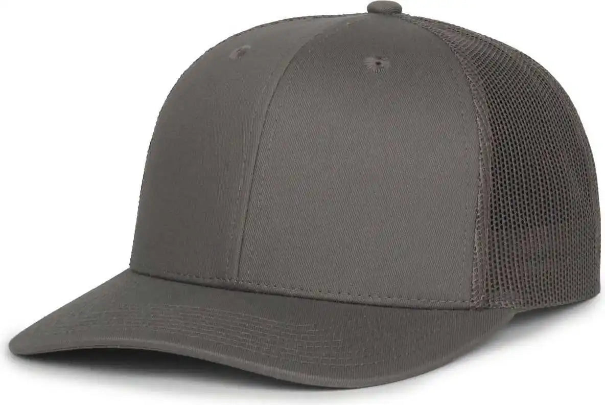 Oc Sports Oc771 Adjustable Mesh Back Cap - Charcoal - Dark Gray / Osfm