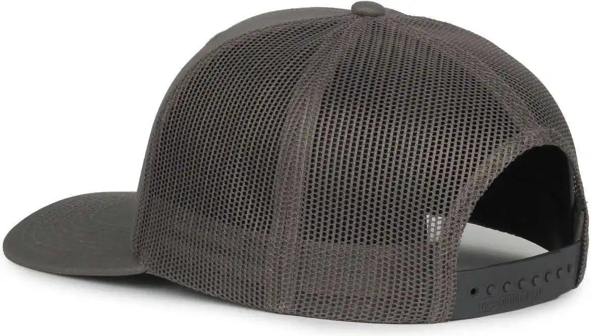 Oc Sports Oc771 Adjustable Mesh Back Cap - Charcoal - Dark Gray / Osfm
