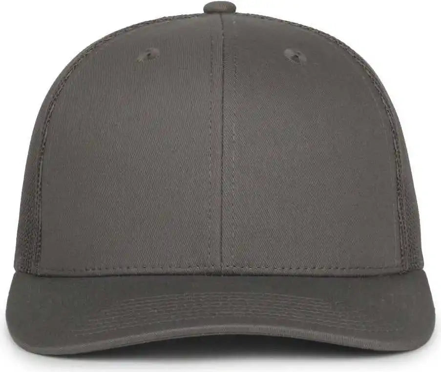 Oc Sports Oc771 Adjustable Mesh Back Cap - Charcoal - Dark Gray / Osfm
