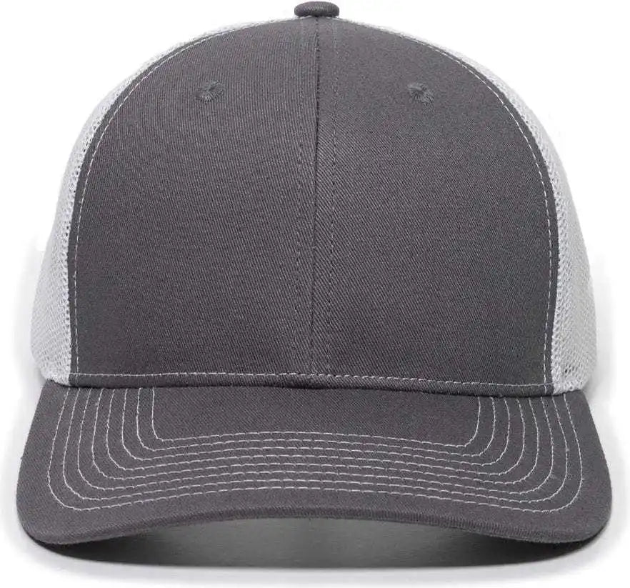 Oc Sports Oc771 Adjustable Mesh Back Cap - Charcoal White