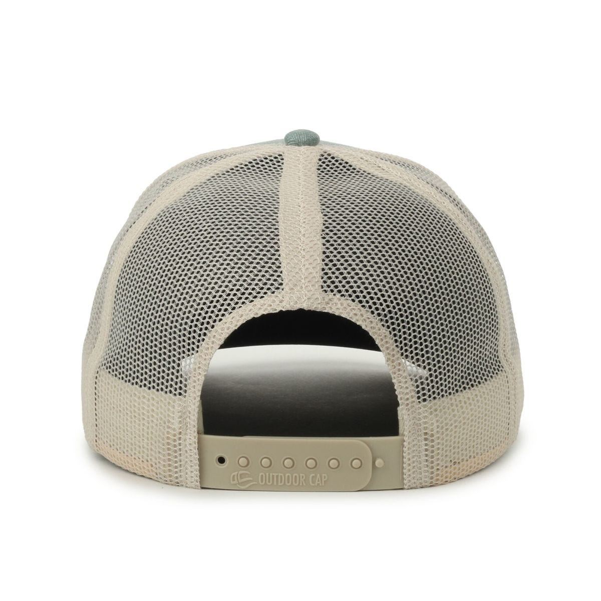 Oc Sports Oc771 Adjustable Mesh Back Cap - Herringbone Ocean Putty Brown