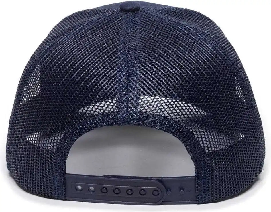 Oc Sports Oc771 Adjustable Mesh Back Cap - Navy - 6 7/8’’ - 7 1/2’’