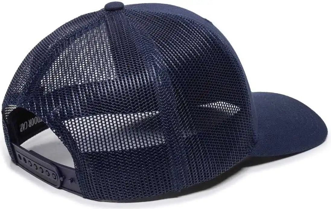 Oc Sports Oc771 Adjustable Mesh Back Cap - Navy - 6 7/8’’ - 7 1/2’’