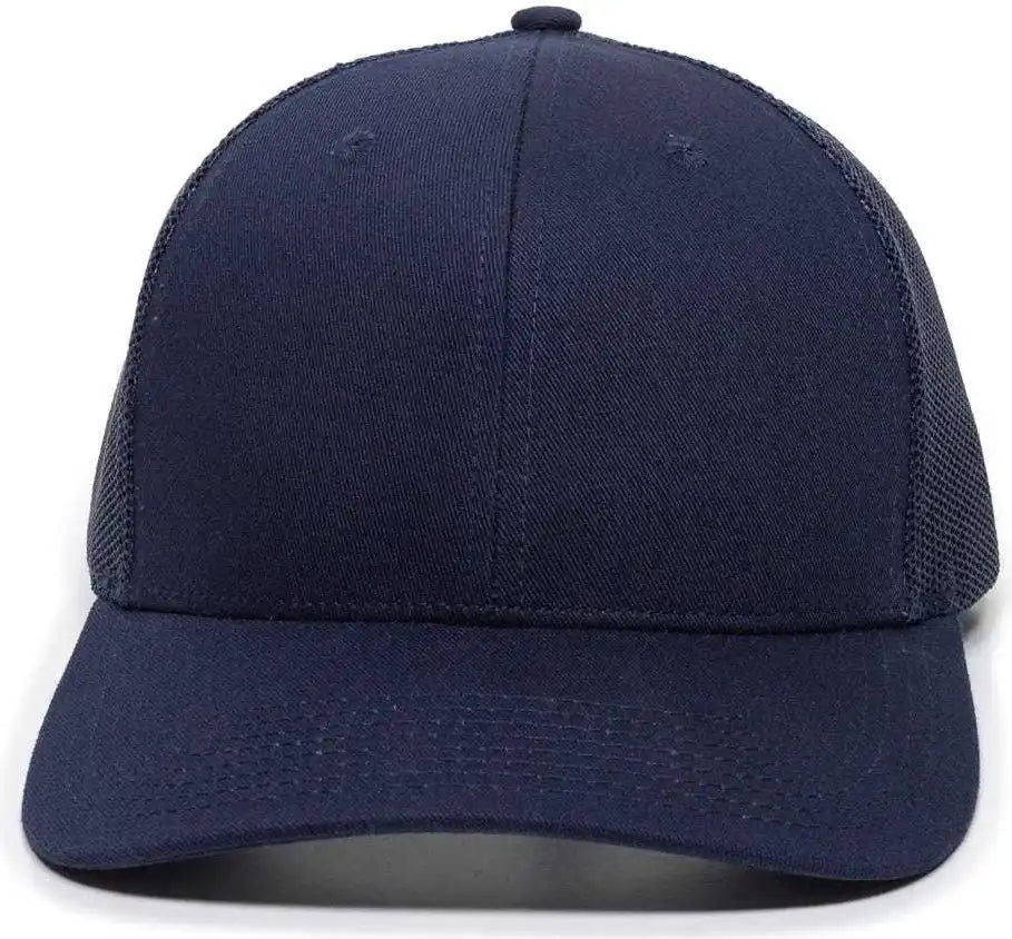Oc Sports Oc771 Adjustable Mesh Back Cap - Navy - 6 7/8’’ - 7 1/2’’