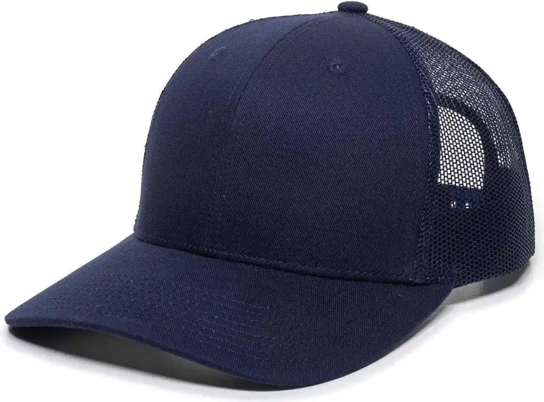 Oc Sports Oc771 Adjustable Mesh Back Cap - Navy - 6 7/8’’ - 7 1/2’’
