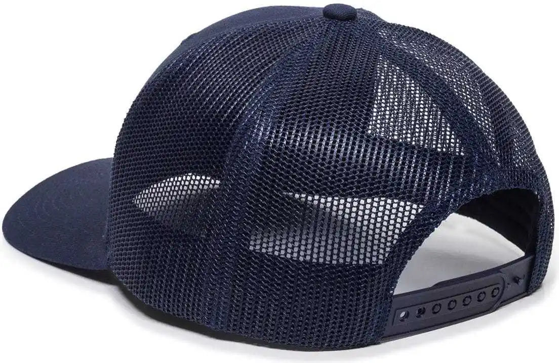 Oc Sports Oc771 Adjustable Mesh Back Cap - Navy - 6 7/8’’ - 7 1/2’’