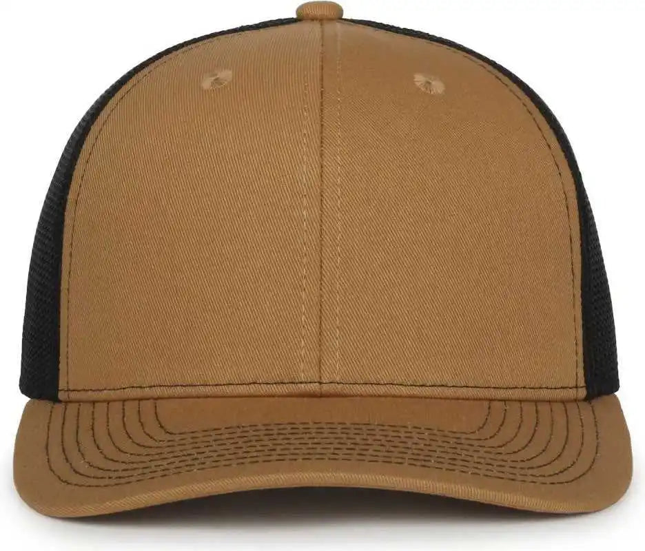 Oc Sports Oc771 Adjustable Mesh Back Cap - Old Gold Black - Osfm