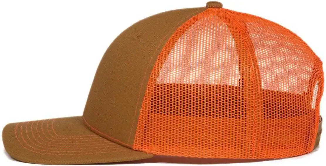 Oc Sports Oc771 Adjustable Mesh Back Cap - Old Gold Blaze - 6 7/8’’ - 7 1/2’’
