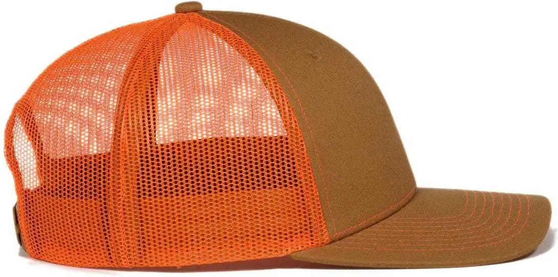 Oc Sports Oc771 Adjustable Mesh Back Cap - Old Gold Blaze