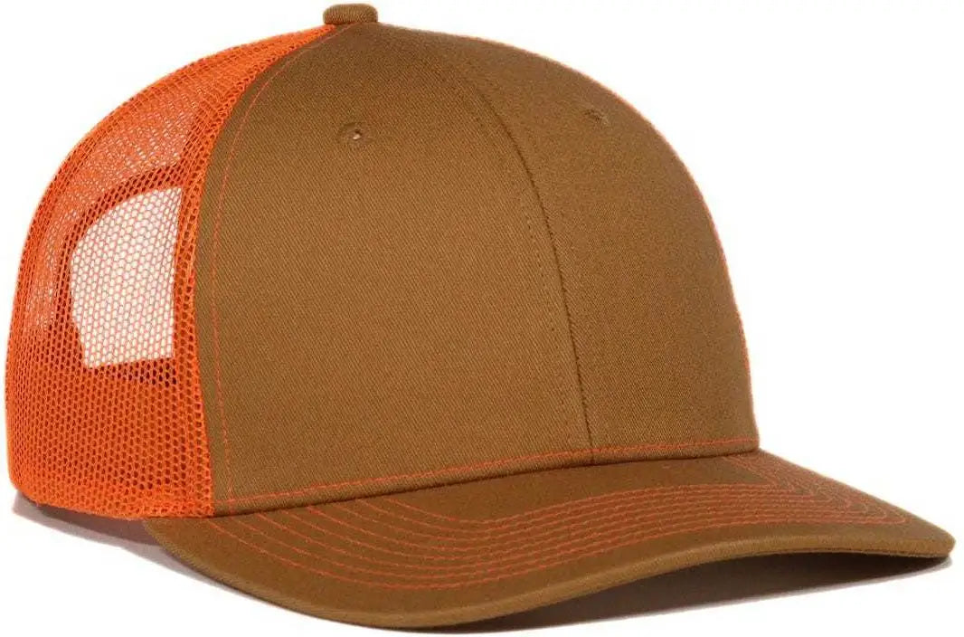 Oc Sports Oc771 Adjustable Mesh Back Cap - Old Gold Blaze