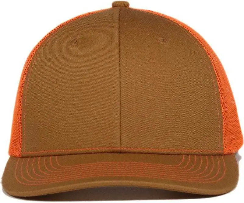 Oc Sports Oc771 Adjustable Mesh Back Cap - Old Gold Blaze
