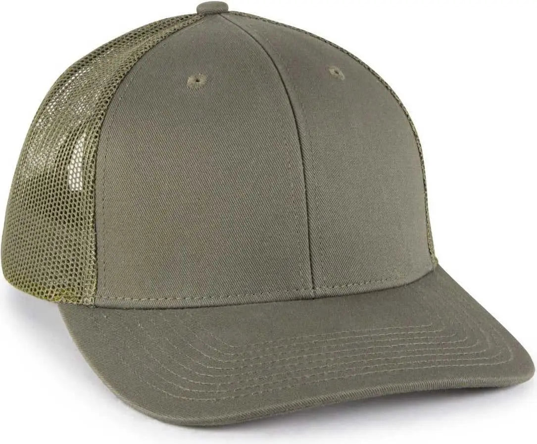 Oc Sports Oc771 Adjustable Mesh Back Cap - Olive