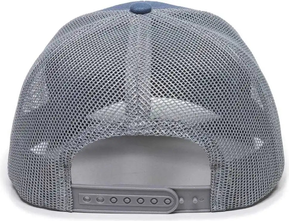 Oc Sports Oc771 Adjustable Mesh Back Cap - Slate Gray Navy - 6 7/8’’ - 7 1/2’’