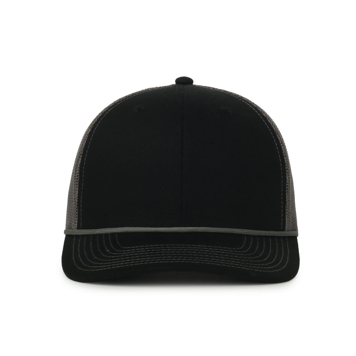 Oc Sports Oc771c Premium Modern Trucker with Cord Cap - Black Charcoal